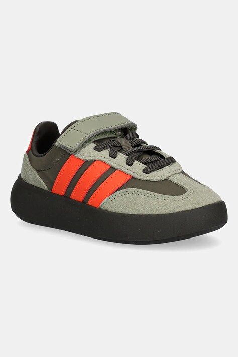 Otroške superge adidas BARREDA DECODE zelena barva, JQ8849
