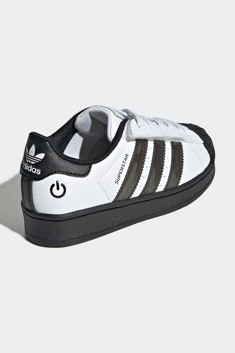 Дитячі кросівки adidas Originals SUPERSTAR LED LIGHTS — AW25-OBK0GP, білий — фото 3