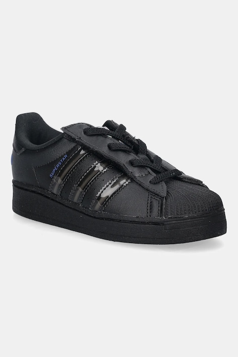 adidas Originals sneakers pentru copii SUPERSTAR LED LIGHTS culoarea negru, JS1295