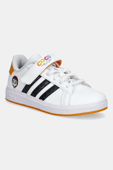 adidas sneakersy dziecięce GRAND COURT COCO kolor biały JR5623