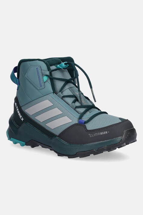 Otroški čevlji adidas TERREX TERREX AX4R CW+ zelena barva, JS2923