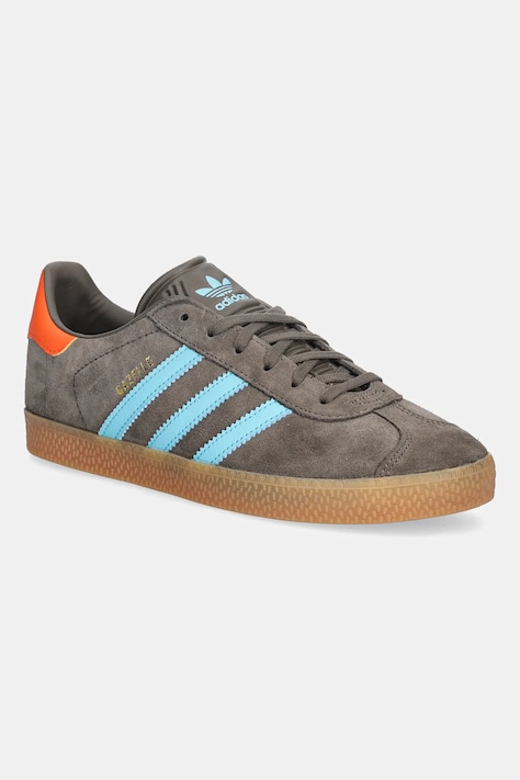 adidas Originals sneakersy zamszowe dziecięce GAZELLE kolor brązowy JR5942