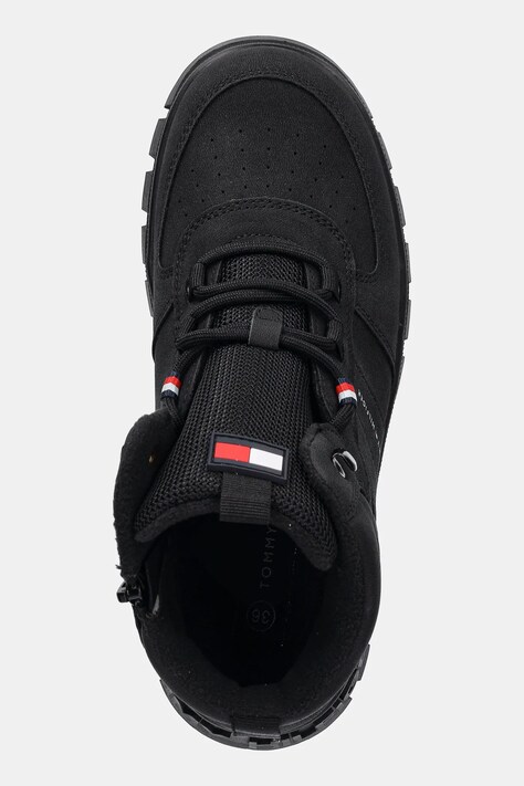 Tommy Hilfiger buty zimowe dziecięce kolor czarny T3X5-34129