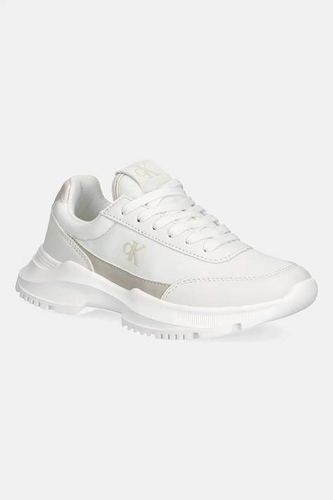 Calvin Klein Jeans sneakersy dziecięce kolor beżowy V3A9-83105