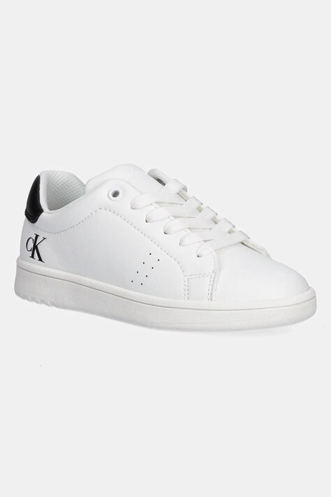Calvin Klein Jeans sneakersy dziecięce kolor biały V3X9-83156