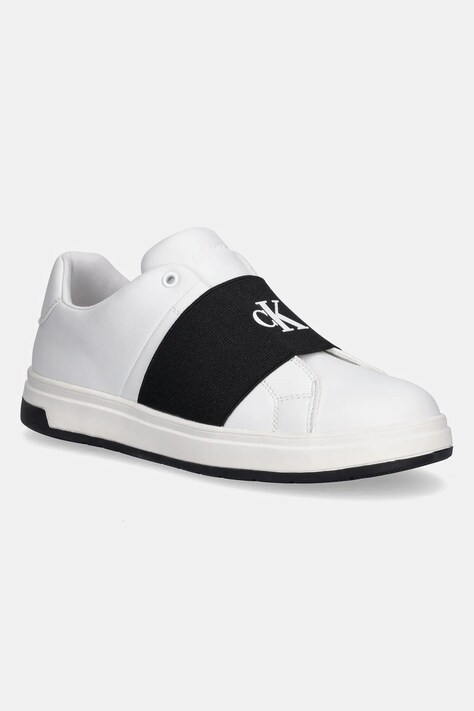 Calvin Klein Jeans sneakersy dziecięce kolor biały V3X9-83162