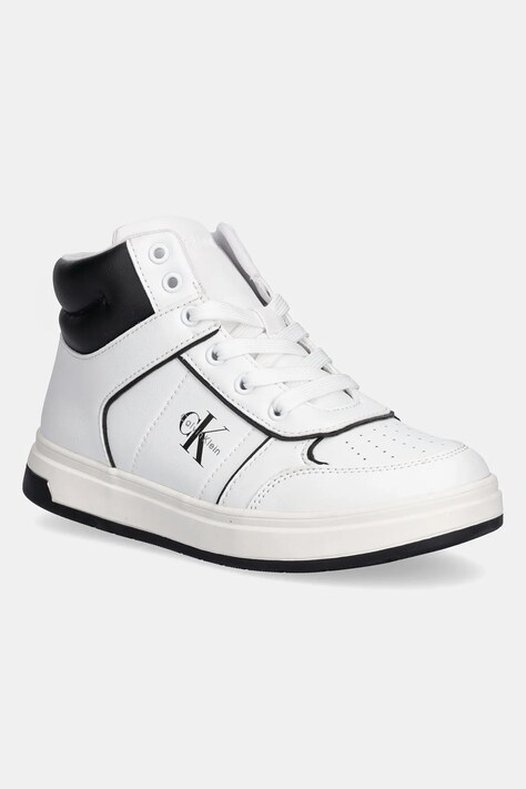 Calvin Klein Jeans sneakersy dziecięce kolor biały V3X9-83164