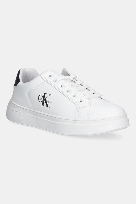Calvin Klein Jeans sneakersy dziecięce kolor biały V3X9-83165