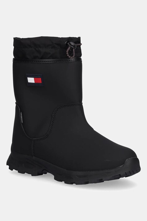 Tommy Hilfiger kalosze dziecięce kolor czarny T3XC-34145