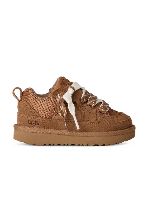 Παιδικά αθλητικά παπούτσια UGG LO LOWMEL χρώμα: καφέ, 1166490T