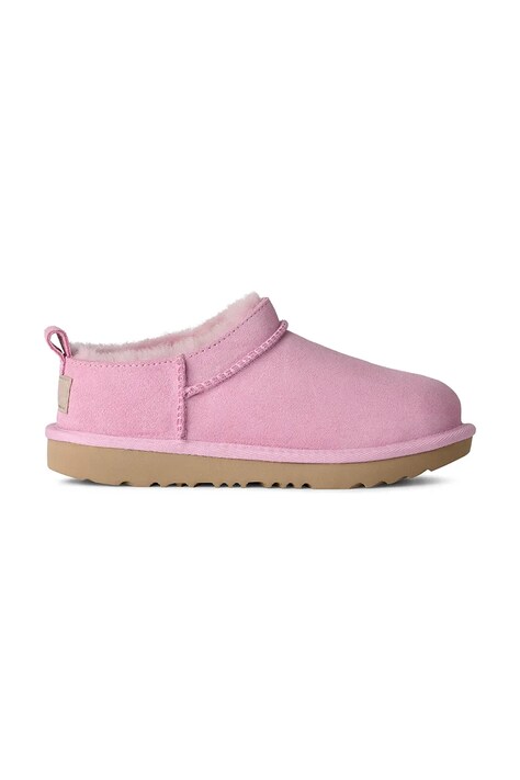 UGG śniegowce dziecięce CLASSIC MICRO kolor różowy 1174410K