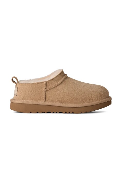 UGG śniegowce dziecięce CLASSIC MICRO kolor beżowy 1174410K