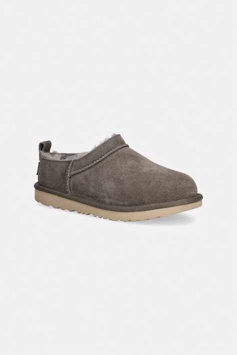 UGG śniegowce dziecięce CLASSIC MICRO kolor zielony 1174410K