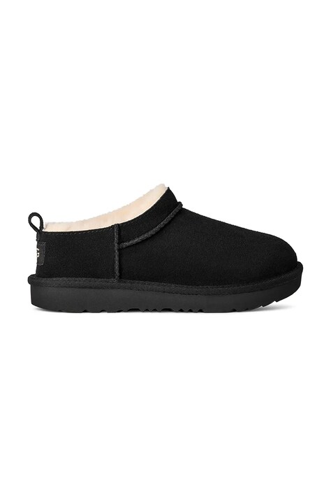 Παιδικές μπότες χιονιού UGG CLASSIC MICRO χρώμα: μαύρο, 1174410K