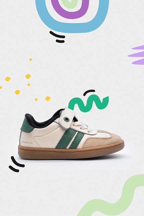 Mayoral sneakers pentru copii culoarea alb, 44611
