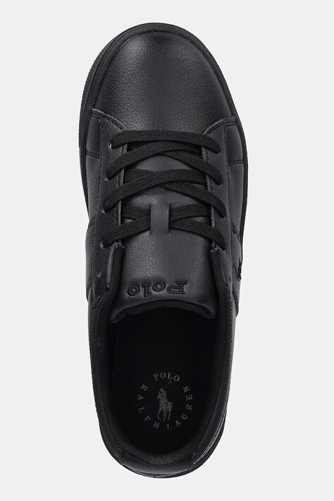 Дитячі кросівки Polo Ralph Lauren FRAZIER — AW25-OBK0W2, чорний — фото 4