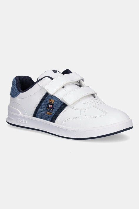 Polo Ralph Lauren sneakersy dziecięce HERITAGE COURT III T-TOE EZ kolor biały RL03447101