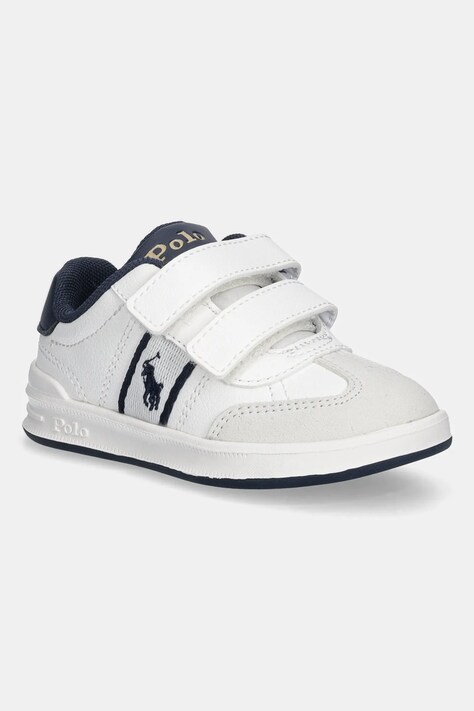 Polo Ralph Lauren sneakersy dziecięce HERITAGE COURT III T-TOE EZ kolor biały RL03360102
