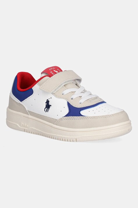 Παιδικά αθλητικά παπούτσια Polo Ralph Lauren MASTERS COURT II PS χρώμα: μπεζ, RL03405101