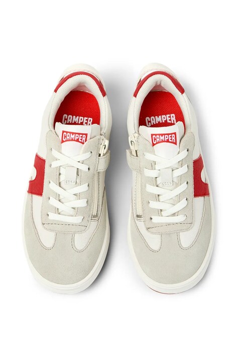 Дитячі кросівки Camper Runner Four Kids — AW25-OBK0ZM, бежевий — фото 4