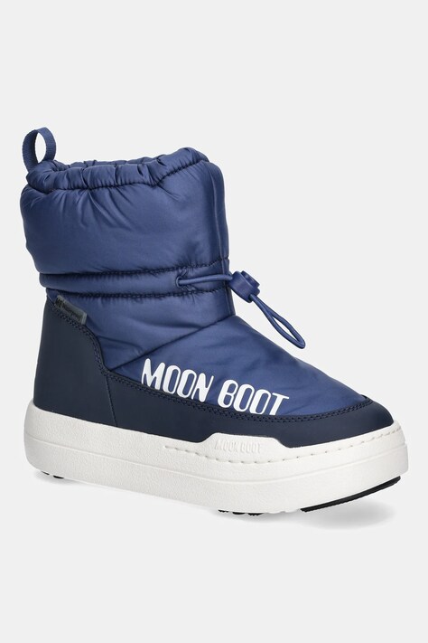 Moon Boot śniegowce dziecięce MB JR PARK TUBE MID WP kolor granatowy 80D3440090