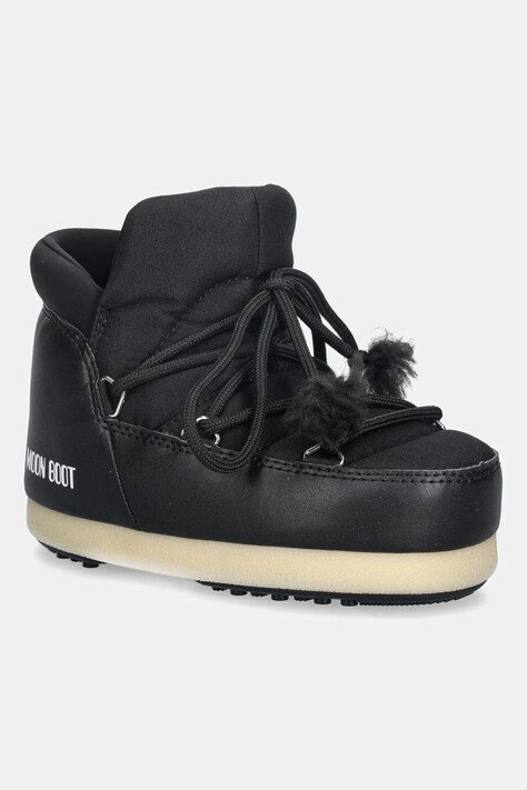 Moon Boot śniegowce dziecięce MB EVX PUMPS NYLON kolor czarny 80D1470020