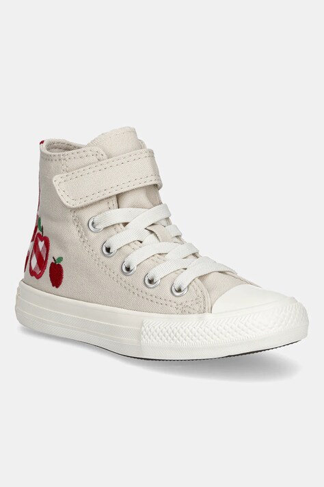 Converse trampki dziecięce CHUCK TAYLOR ALL STAR 1V kolor beżowy A13177C