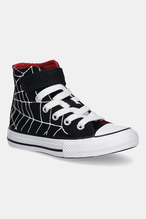 Παιδικά πάνινα παπούτσια Converse CHUCK TAYLOR ALL STAR 1V χρώμα: μαύρο, A13182C