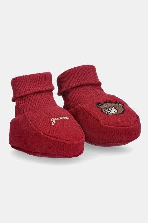 Guess buty niemowlęce kolor czerwony H5BZ23 KCG11