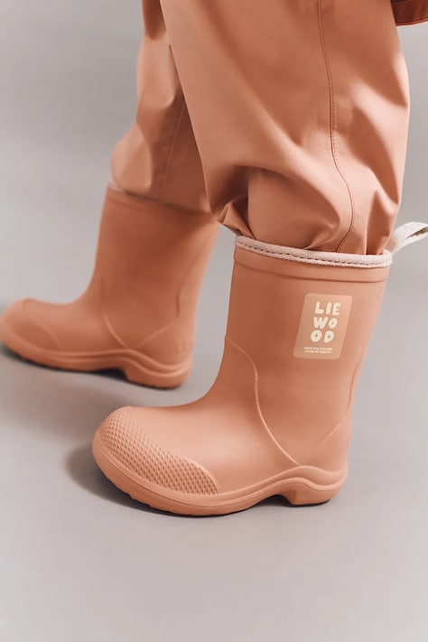 Παιδικά ουέλλινγκτον Liewood Aston Rainboot χρώμα: πορτοκαλί, LW20058