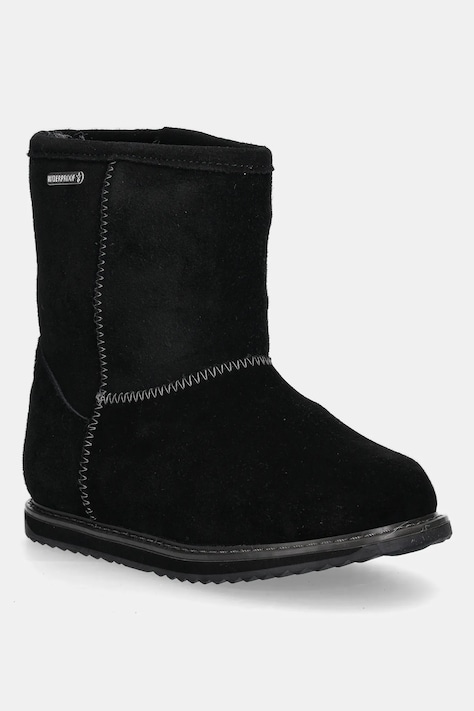 Emu Australia cizme de zăpadă din piele întoarsă Brumby Lo 2.0 culoarea negru, K13225