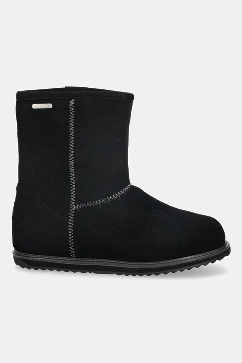 Дитячі замшеві чоботи Emu Australia Brumby Lo Teens 2.0 — AW25-OBK123, чорний — фото 2