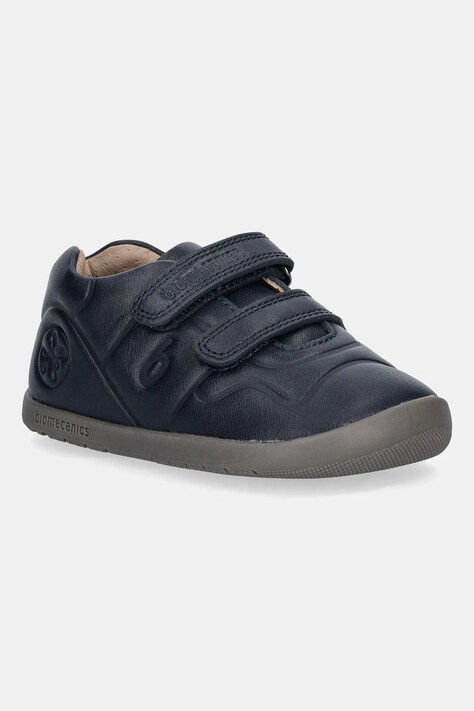 Biomecanics sneakersy skórzane dziecięce kolor granatowy 241160