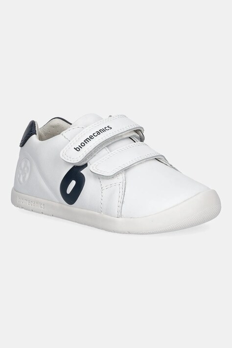 Biomecanics sneakersy skórzane dziecięce kolor biały 251010