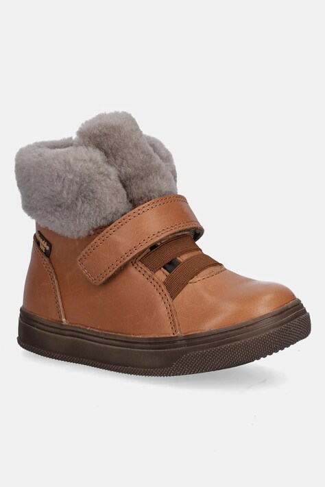 Froddo scarpe invernali in pelle bambino/a BASCO TEX colore marrone G2110144