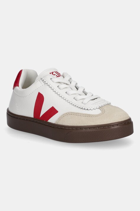 Veja sneakersy skórzane dziecięce Small Volley kolor beżowy SY2021012