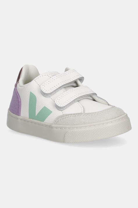 Veja sneakersy skórzane dziecięce Small V-12 kolor biały XV0503793