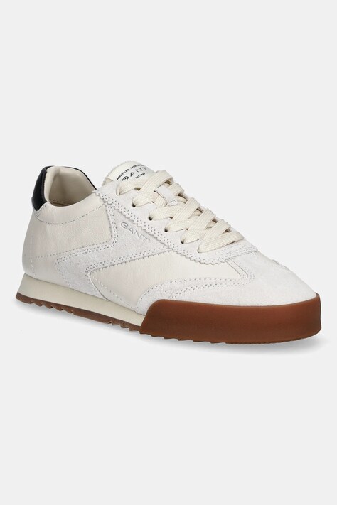 Gant sneakersy zamszowe Baylle męskie kolor beżowy 31631003