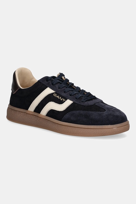Gant sneakers din piele întoarsă Cuzmo culoarea bleumarin, 31633011
