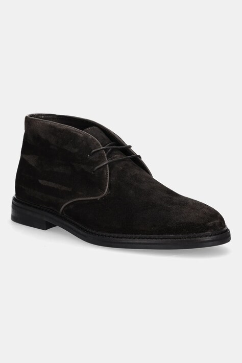 Gant buty zamszowe Bidford męskie kolor brązowy 31643142