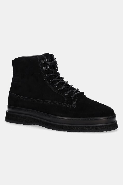 Gant buty zamszowe Blistown męskie kolor czarny 31643136