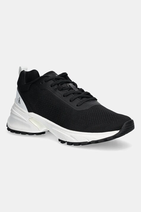 Calvin Klein Jeans sneakers HIKE RUNNER TECH KNIT uomo colore nero YM0YM01284