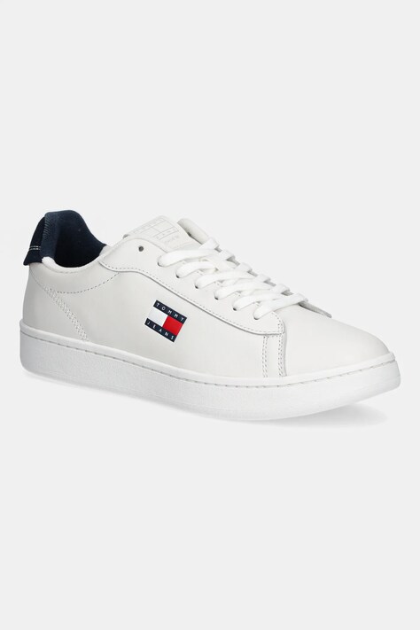 Tommy Jeans sneakers din piele ARCHIVE '98 culoarea alb, EM0EM01596
