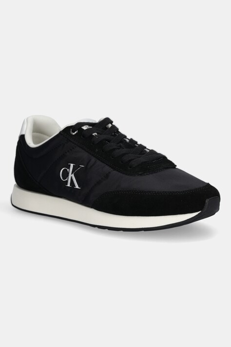 Calvin Klein sneakersy RETRO RUNNER ESS MIX MAT kolor czarny YM0YM01361