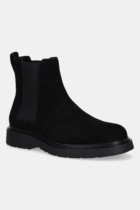 Шкіряні черевики Calvin Klein COMBAT ESS CHELSEA BOOT SU колір чорний YM0YM01372