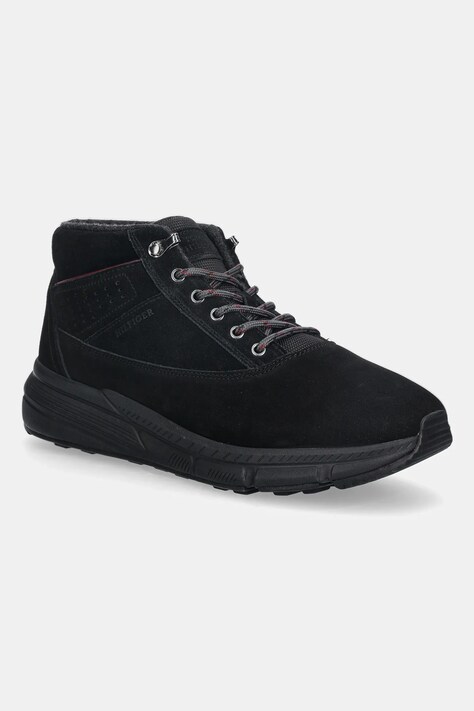 Tommy Hilfiger buty W NBK SDE HYBRID BOOT męskie kolor czarny FM0FM05609