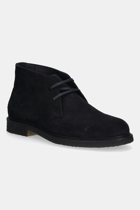BOSS pantofi de piele întoarsă Kope culoarea bleumarin, 50548077