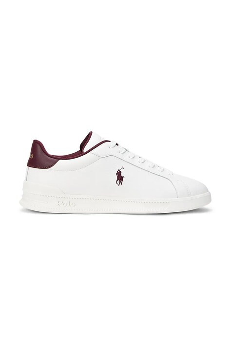 Polo Ralph Lauren sneakers Hrt Crt II culoarea alb, 809968172003
