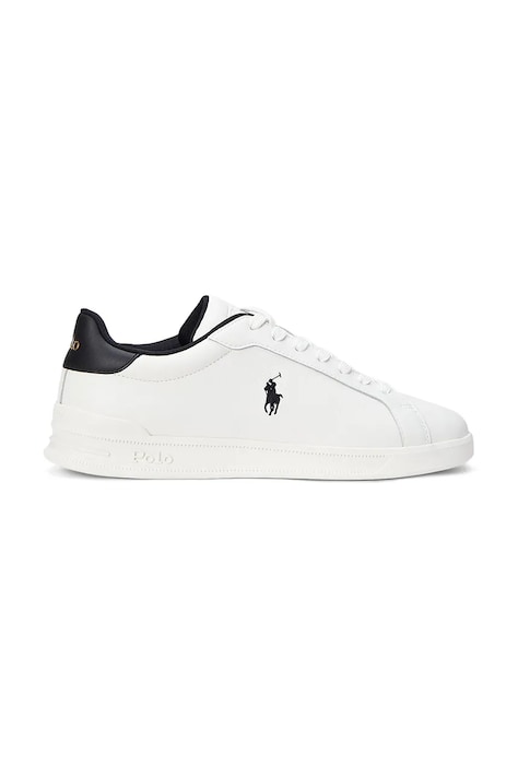 Кожени маратонки Polo Ralph Lauren Hrt Crt II мъжки в бяло 809968172004