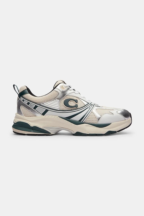 Tenisky Coach Mesh Sneaker pánské, zelená barva, CAQ28